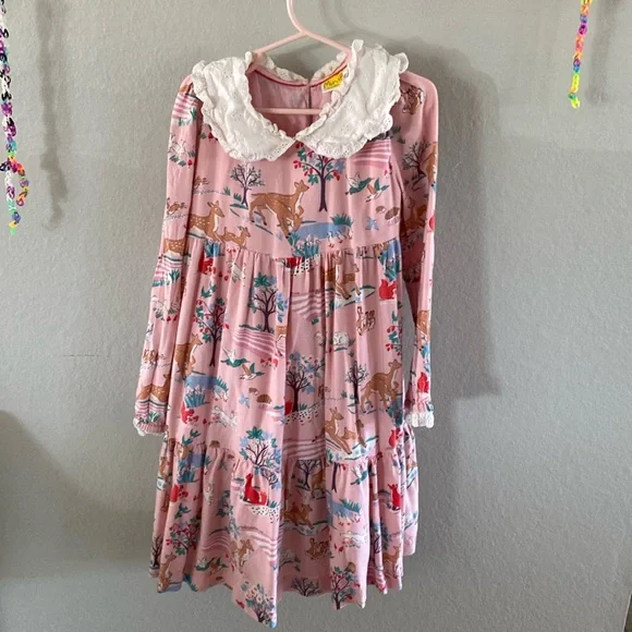 Mini Boden | Dresses | Spring Scene Girls Dress | Poshmark